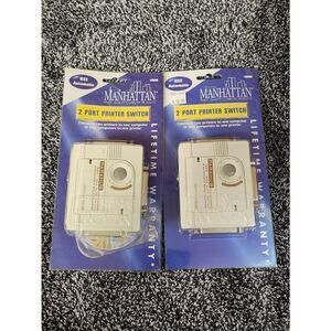 Vintage 2 Port Printer Switch #A76